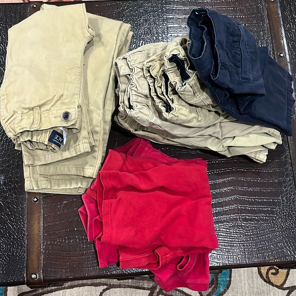 Children’s Place boys, uniform bundle.